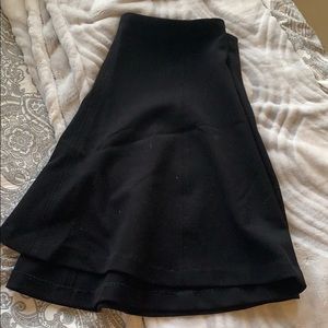 Black Flare Skirt